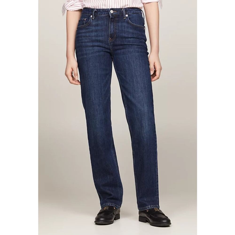 Tommy Hilfiger Low Rise Straight Leg Jeans Size 10